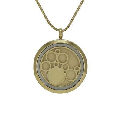 Classic Circles Cremation Pendant